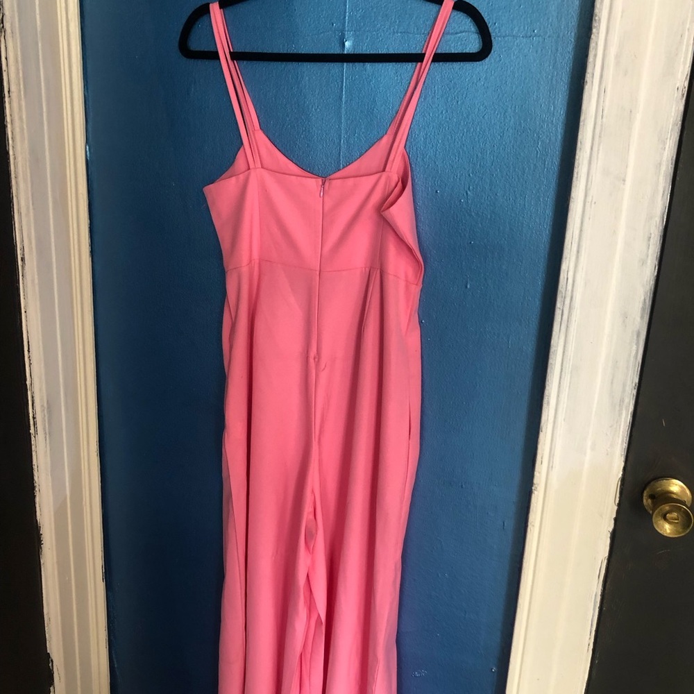 Pink Women's Jumpsuit with pocket’s